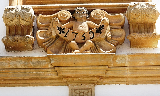 Detalhe do anjo do Convento dos Franciscanos