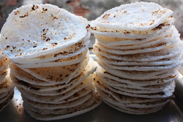 Para os índios, o beiju era o pão e esta tradição persiste até os dias de hoje em Riacho Doce