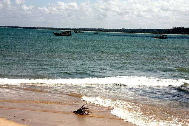 Praia de Pontal do Coruripe, litoral sul de Alagoas