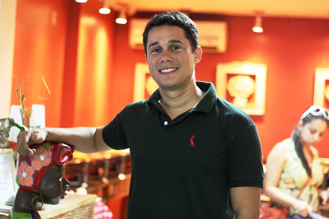 Chef Thiago prima pela boa gastronomia regional 