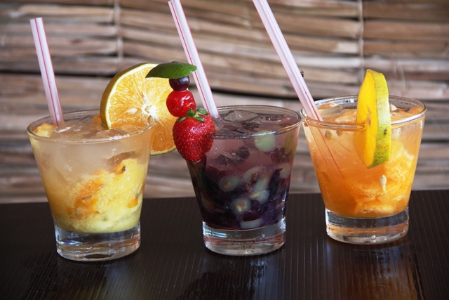 Caipiroscas de fruta