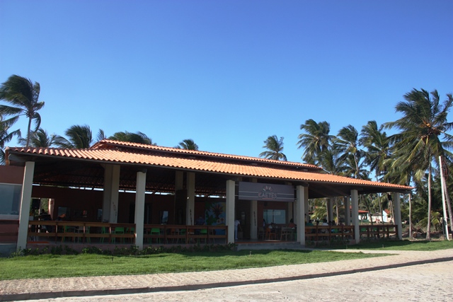 O restaurante e receptivo turístico Enseada dos Caétes