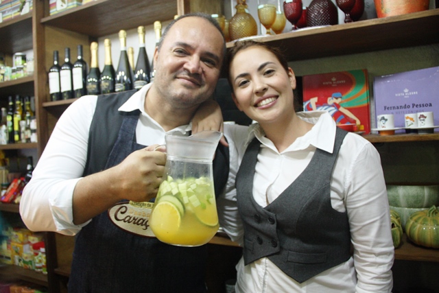 Drinks do verão, criação de Marcos e Barbara