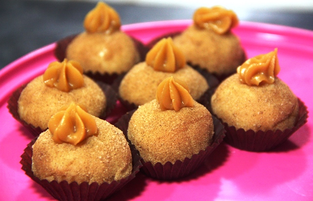 Brigadeiro de churros de Dona Formiga, nova atração do food truck no Jaraguá