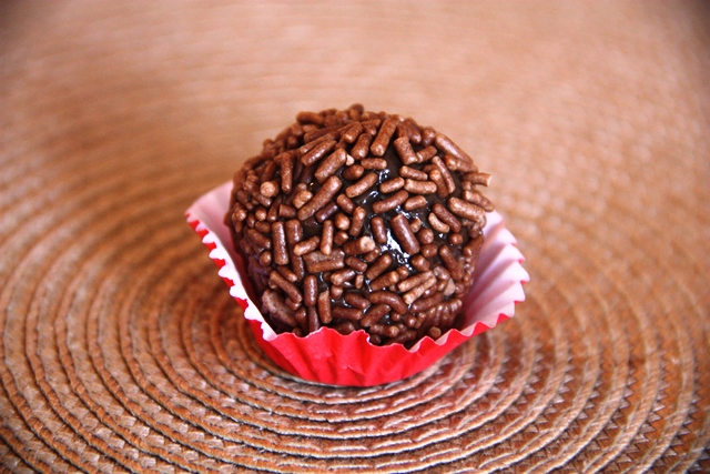 Encantador: brigadeiro da massa da banana