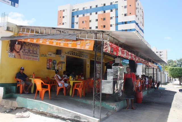 Sede do churrasquinho da Mary, na Mangabeiras. Simplicidade e ótima comida