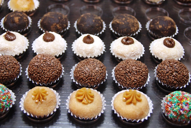 Ótimos brigadeiros da Bike