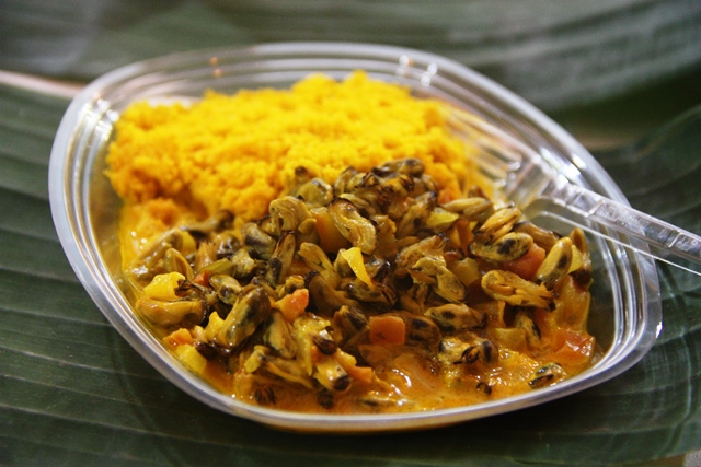 Moqueca de sururu do Akuaba