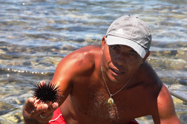 Comandante da jangada e pescador, Dodô de Porto de Pedras