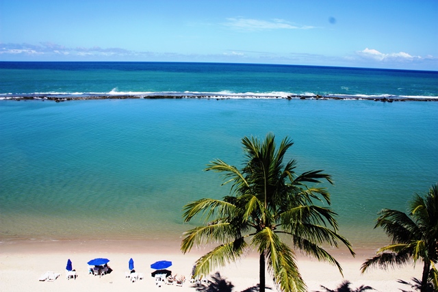 Praias da Barra de São Miguel do litoral sul de Alagoas 