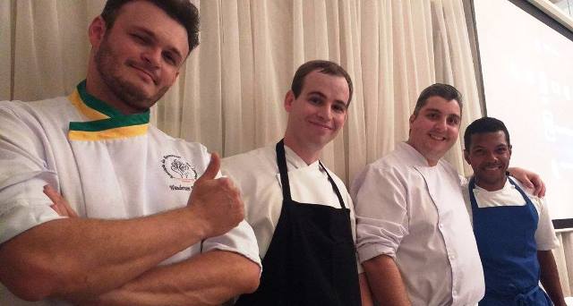 Os chefs: Wanderson Medeiros, Felipe Lacet, Serginho Jucá e Jonatas Moreira