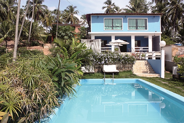 A casa da Rosa virou pousada, simples e muito agradável