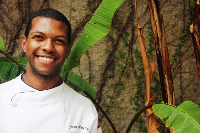 Chef Jonatas desde menino o mesmo sorriso e talento